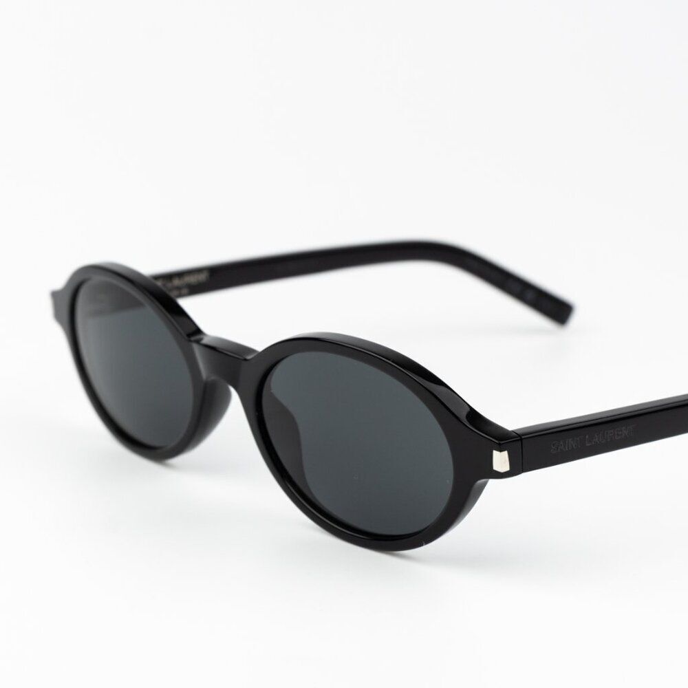 Saint Laurent Women Sunglasses Black Oval SL751 JEANNE 001 BRAND NEW - Picture 8 of 17